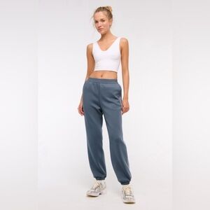 Abercrombie & Fitch YPB NeoKnit Sweatpants, Light Blue, Small